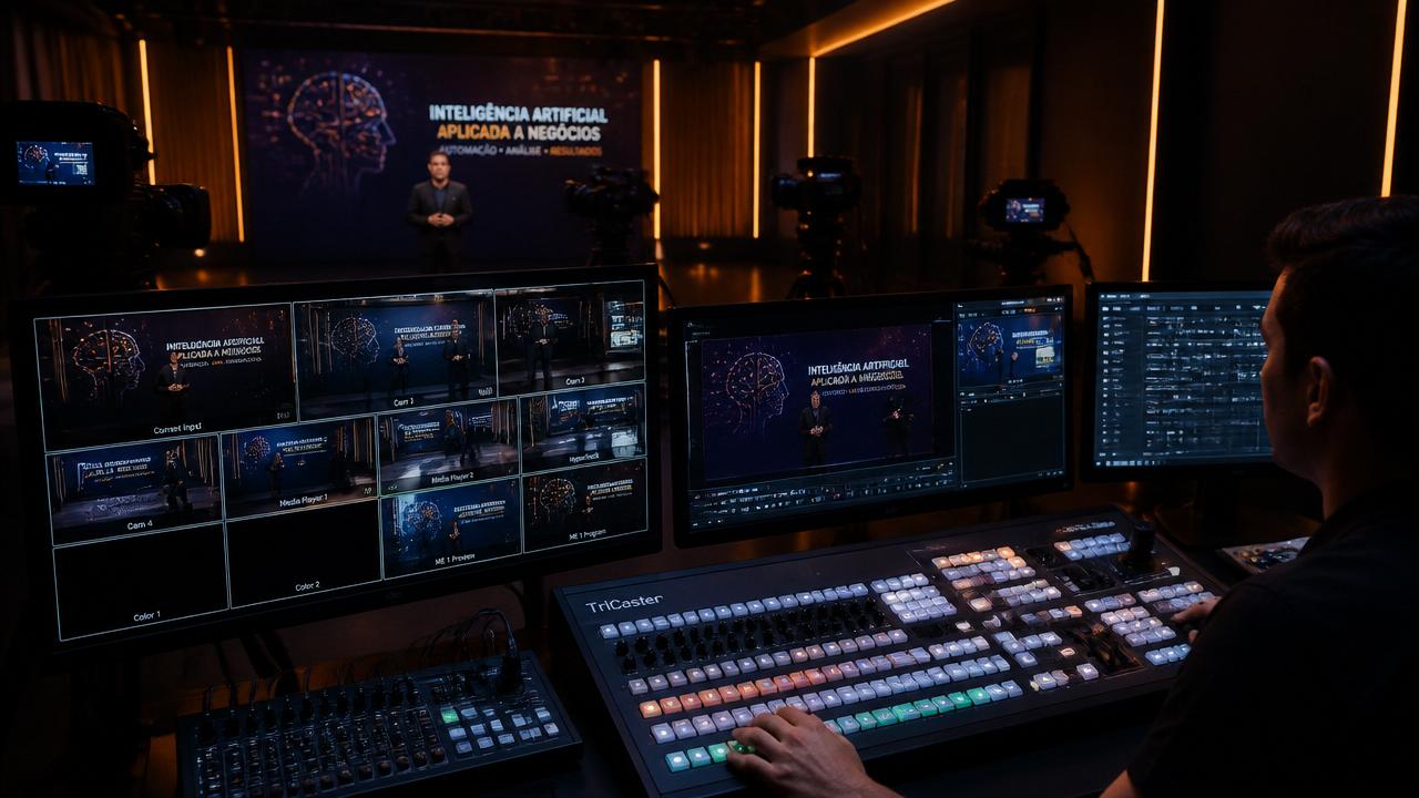 Congressos com estrutura e produção da Ativa Sound Tech